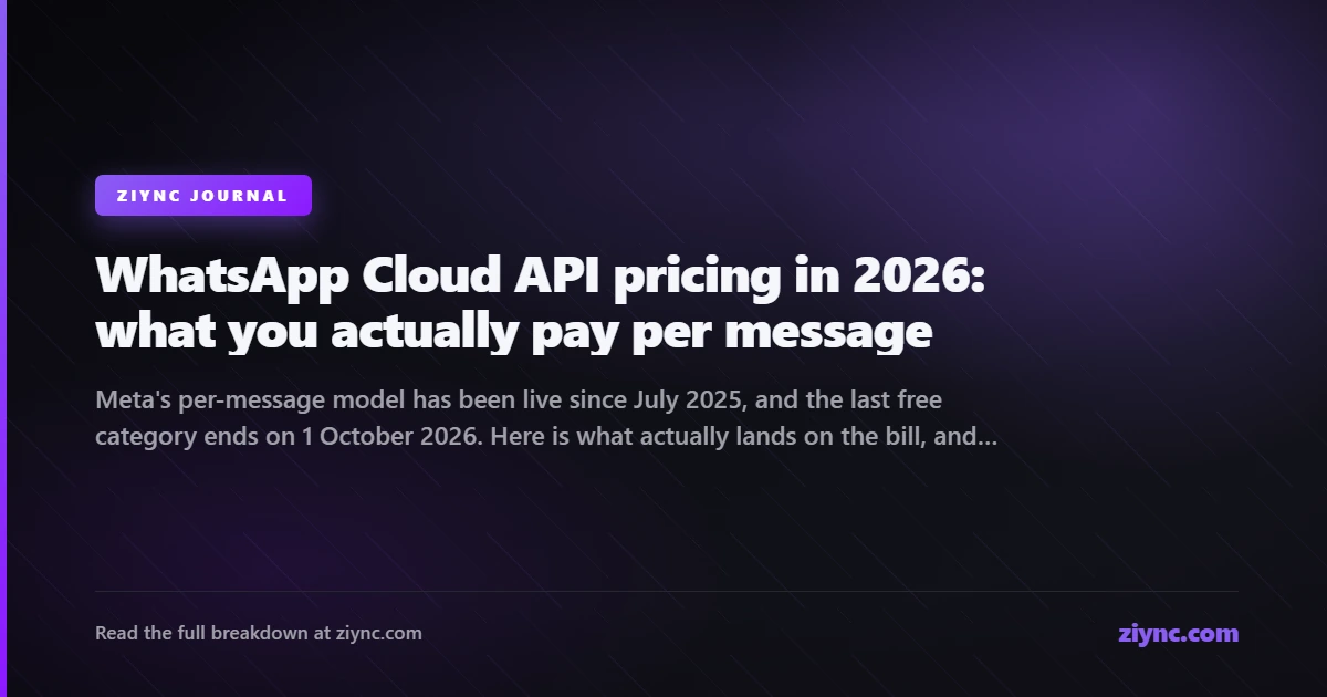 A phone showing a WhatsApp conversation next to a written cost breakdown